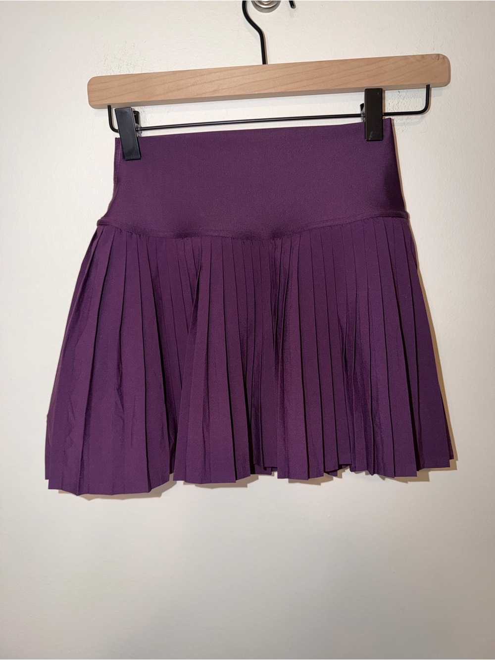 ALO Yoga Grand Slam Tennis Skirt Deep Purple, XS - Picture 2 of 5